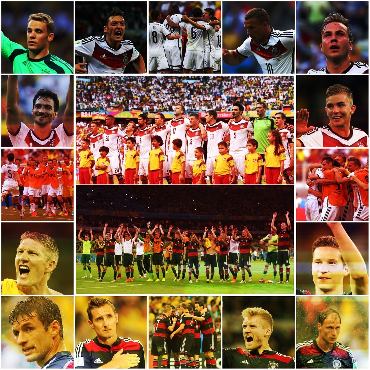 myfaith-live-love-laugh:  Germany vs Argentina : the count down begun to the historical