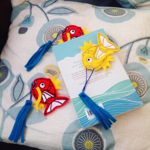 Anyone fancy a Magikarp bookmark? These are £8.50 each plus postage. Postage is £1.50 wi