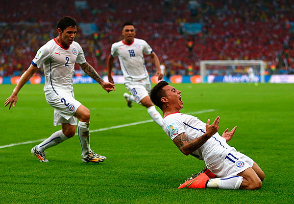 holydrews:  Chile wins against Spain 