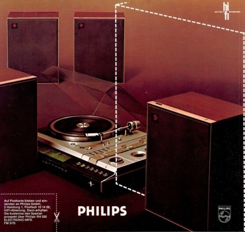 XXX vinylespassion:  Philips RH 532, 1975. photo