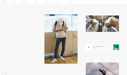 kimtys: #12 CLOUD THEME PREV 1 / 2 / 3 / 4 / CODE features:  200+ / 300+ / 400+ / 500px posts. custo