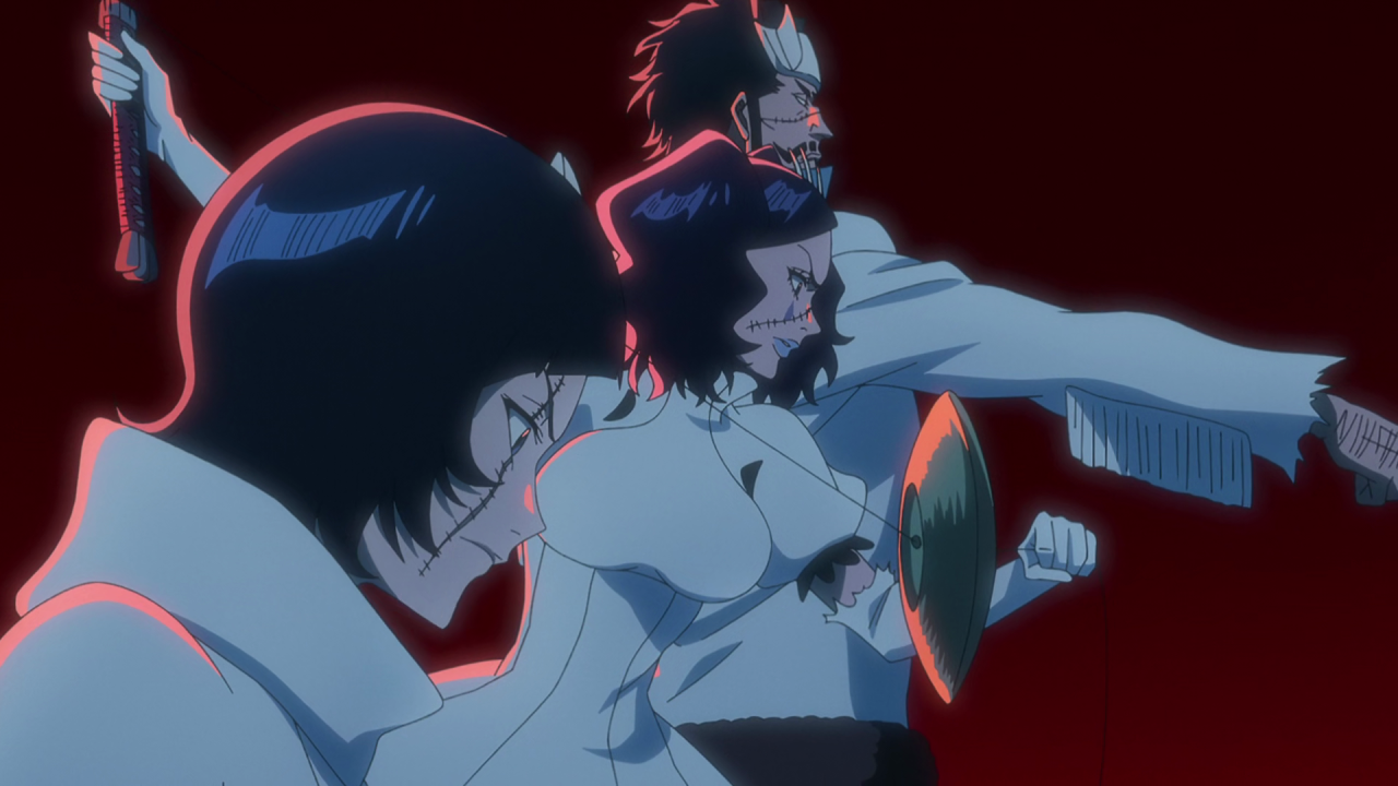 Bleach Animated World - Are you excited/shocked to see their return? Why?  🤔 (Mayuri is taking selfie with Charlotte, Luppi Antenor, Cirucci  Sanderwicci & Dordoni!) Bleach TYBW Episode 22 screenshot #BLEACH  #BLEACH2023 #