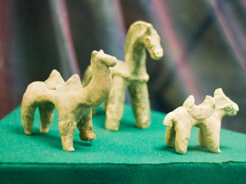 XII century statuettes fom Uzbekistan History Museum (x)