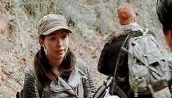 kingcountygrimes:  TWD female character appreciation → [1/?]  - Rosita Espinosa Where ever we all wind up, you in?I’m in. 
