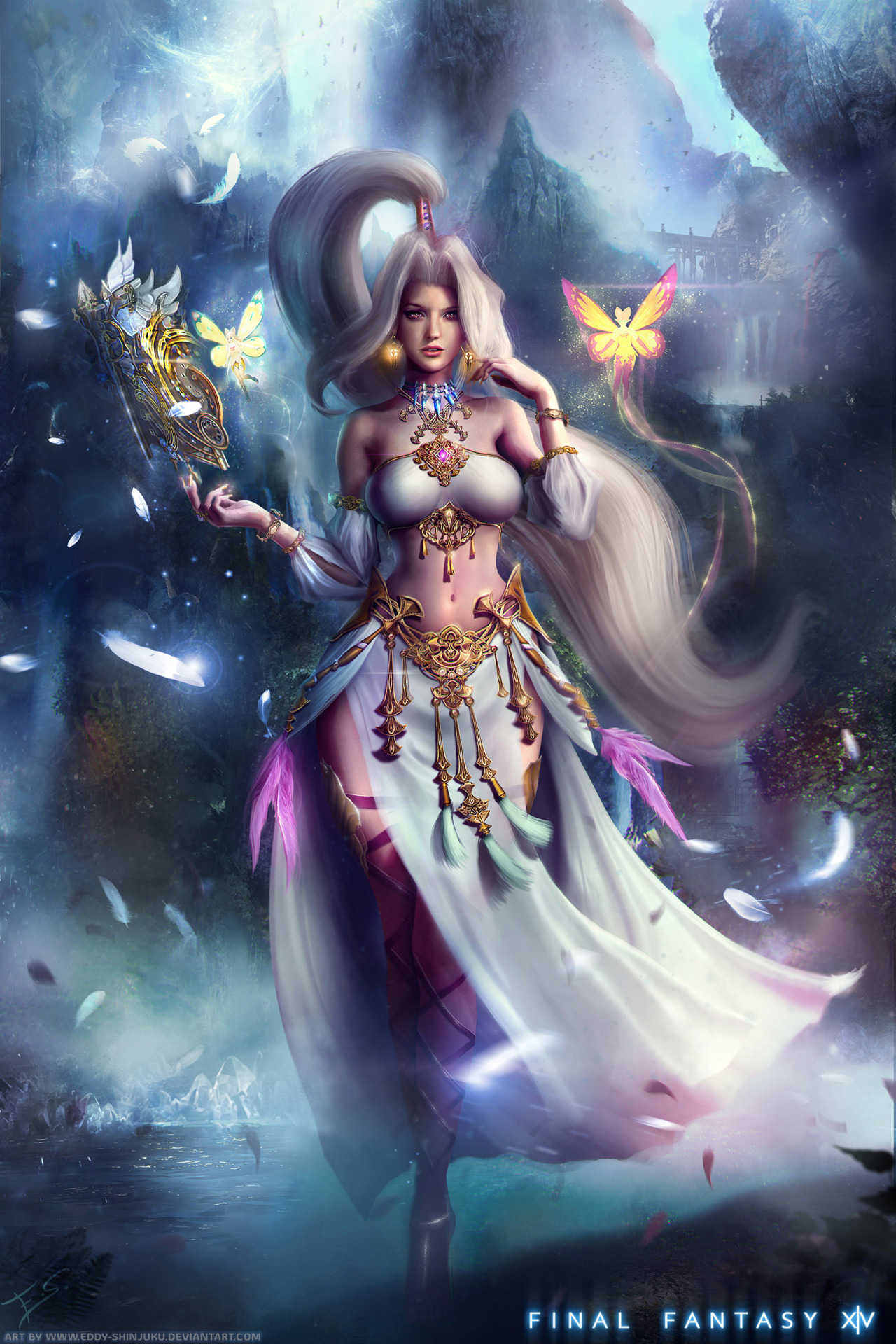 JEANE: The Rune Mistress - Final Fantasy XIV by Eddy-Shinjuku 