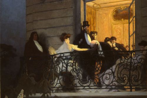 classicarte: Valse n.º 10 en si mineur, Op. 69, n.º 2 – Frédéric ChopinLe Balcon (The Balcony)René-F