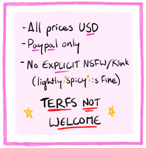 ✨Pride Sale 2022 ✨Starting today I am accepting commission requests for my annual Pride Sale!‍I&