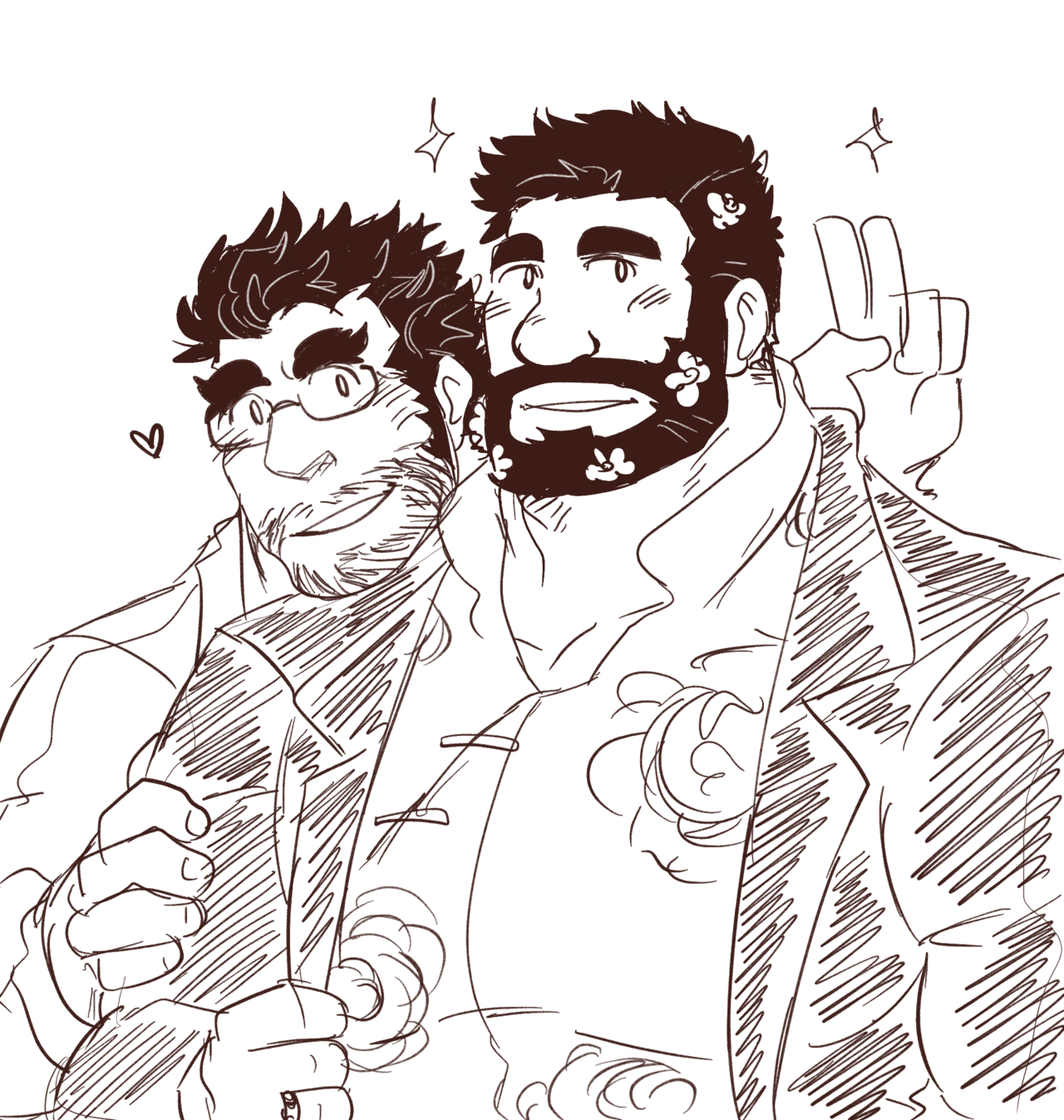 thewildwolfy:  Various doodles! Featuring… many characters. I’m too lazy to list