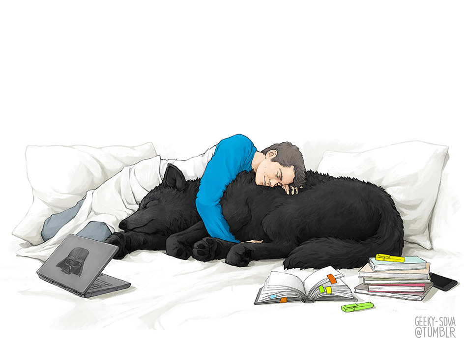geeky-sova:Here’s a sequel to this pic - all aeveenien&rsquo;s idea ♥ Tried