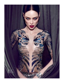 Coco Rocha by Max Abadian for Elle Brazil may 2012