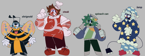 Ik I'm Absolutely Not The First Person To Do Some Silly Little Humanizations Of Dhmis Characters But