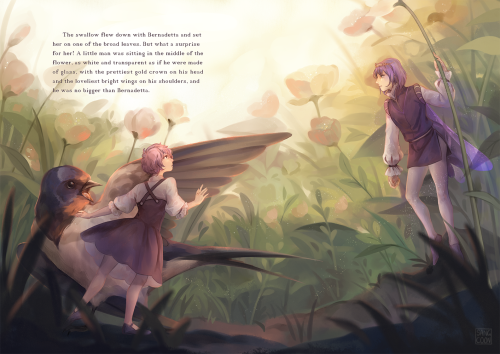 sangcoon:bernadetta and yuri for thumbelinakeep your eyes out for https://twitter.com/fodlansfables/
