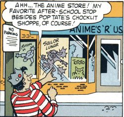 hauntedbees:  archiecomics:  I want to read Tototo.  “anime’s r us.”