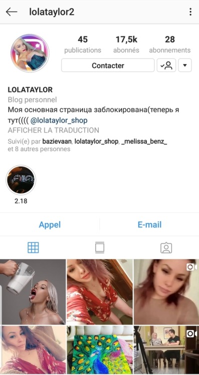 Follow lola Taylor insta www.instagram.com/lolataylor2/