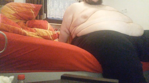 Porn photo Showing my fat!Currently I weight around