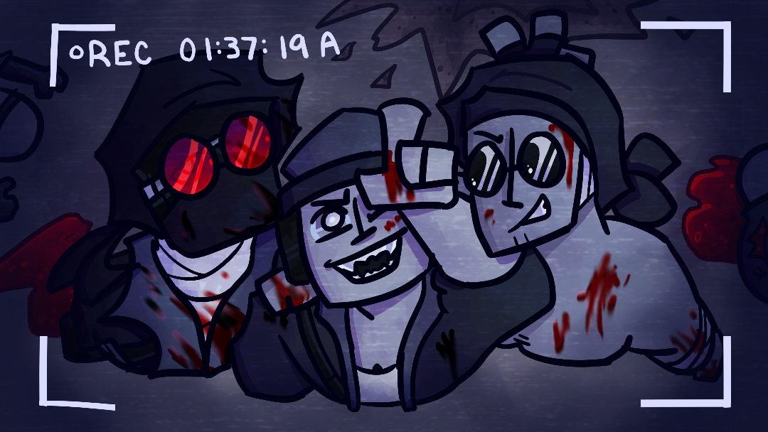 Madness Combat Hank ,Sanford And Deimos Edition by Crystal-Blue on  Newgrounds