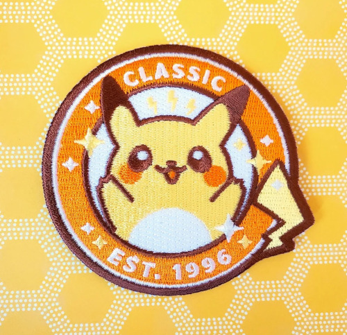 retrogamingblog2:  Pokemon Patches made by Adorablush