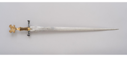 The two swords of St. Peter’s Knighthood, dated 1509.  The two swords were solemnly presented by Pop
