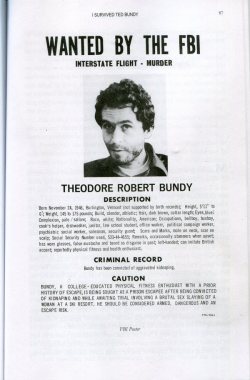 theodorerobertbundybuggy:scan of wanted poster