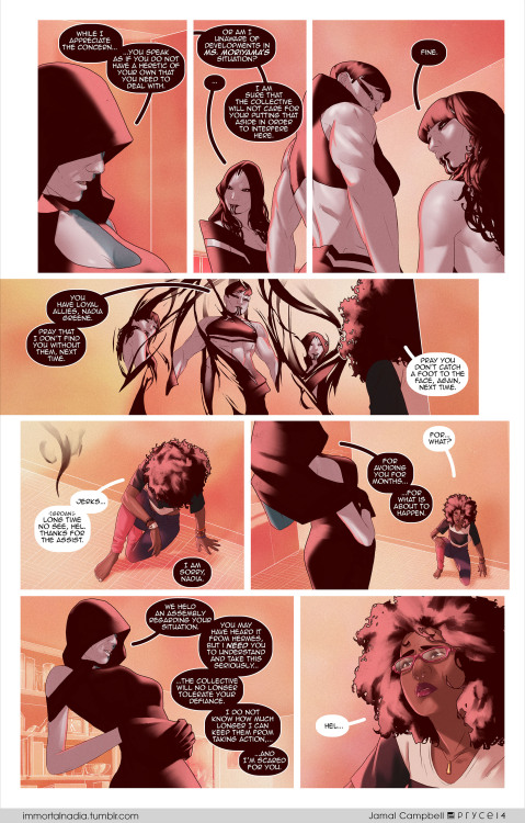 Chapter 1 - Page 21This week, insanity happened and Nadia Greene was nominated for Best New Webcomic