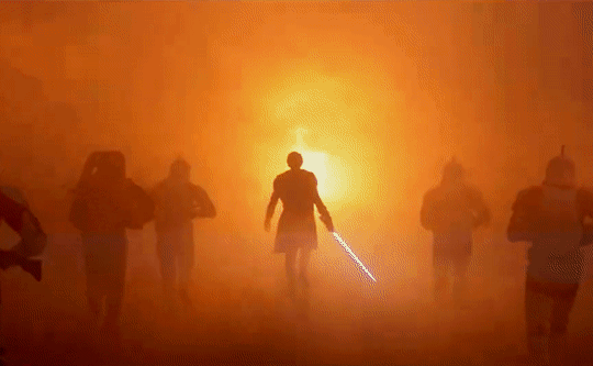 #JUST ABSOLUTELY LOST MY MIND ABOUT THIS #NOT ONLY DID WE GET HAYDEN!ANAKIN #BUT THE FLICKERING BETWEEN