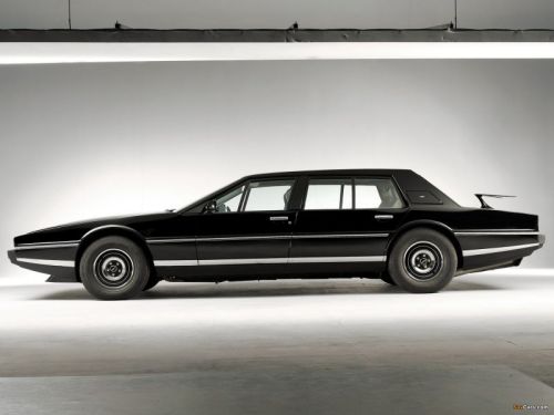 Aston Martin Lagonda Limousine.(via Aston Martin Lagonda: лимузин по-английски от Уильяма Таунза - C