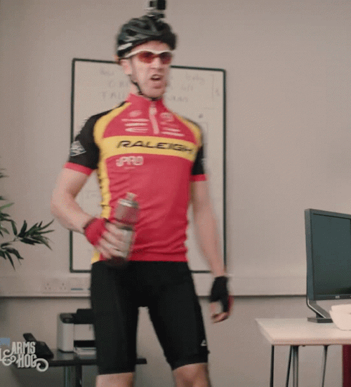 boil-arse-and-bog: Foil as Smug Cycling Guy Also: Subscribe to Foil Arms and Hog | Support on Patre