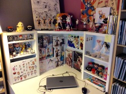 camalilium:  Cama’s workstation (￣▽￣)ノ  