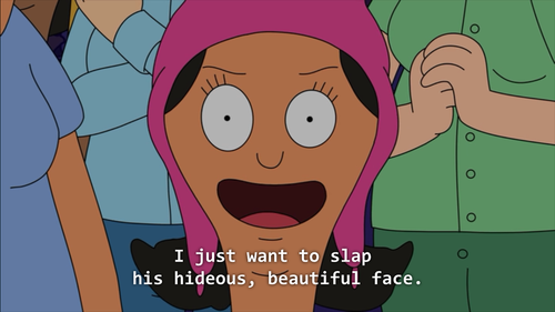 piitchblackglow:  Looking at your crush like 