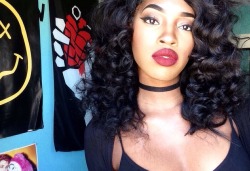 impway:  black goth Disney princess makes