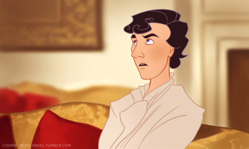 bakerstreetbabes: cosmic-nerd-angel: If Sherlock was an animated show.  I took random screencap