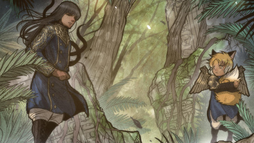 Wallpapers from Monstress #24