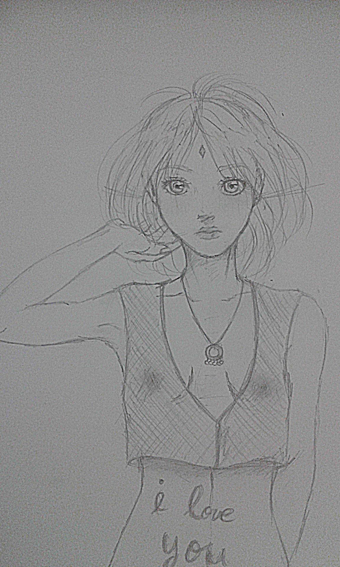 nyanmaru06:  little sketchs of sasuke and sakura :) the first one is inspired from