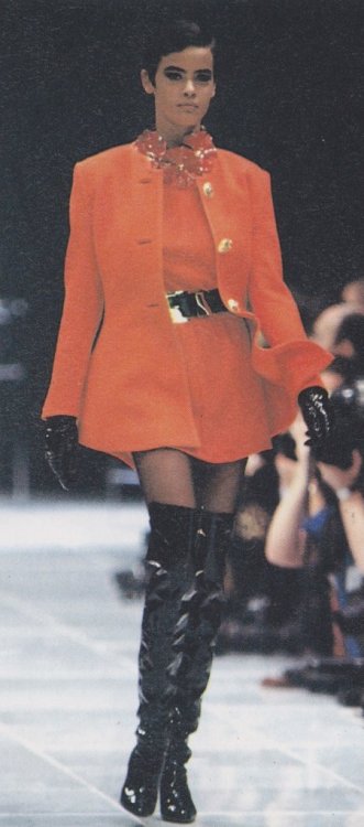 Gianni Versace A/W 1991/92 Runway