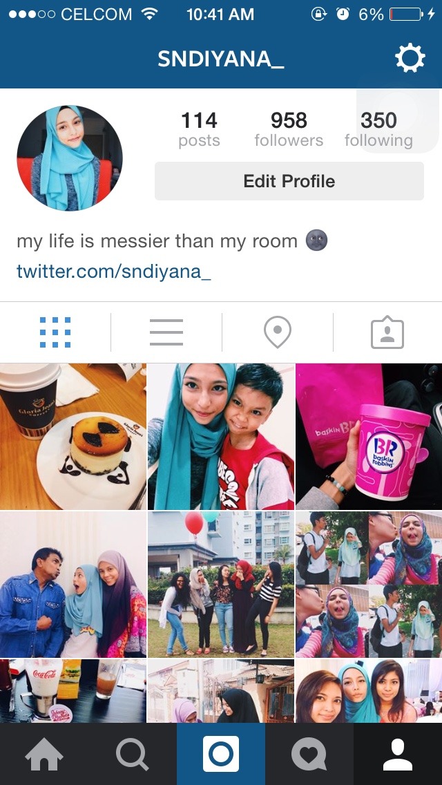 repurifying:    hi guys, this is my insta sndiyana_ :) ps. spamming new followers