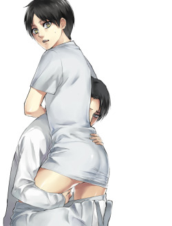ereri-is-life:  shiromiI have received permission from the artist to repost their work. Please DO NOT reproduce without proper permission under any circumstance. { x }