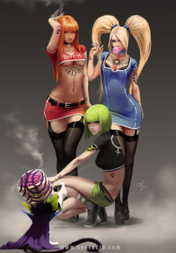 comicsodissey:  Power Puffs - V2 by SourAcid