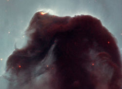 just&ndash;space:  Horsehead-Hubble js