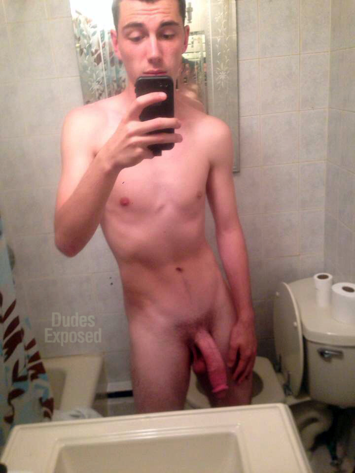 dudes-exposed:  Exclusive: 19-year old cutie from New York w/ Massive cock!