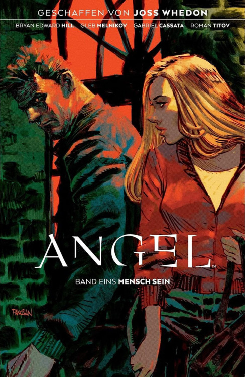 Angel (Boom! Studios) vol. 1: “Being Human” is now available in German and Italian, collecting issue