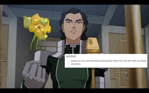 Kuvira + Text Post Part IIThese were so much fun!!! I can’t stop won’t stop, someone tak