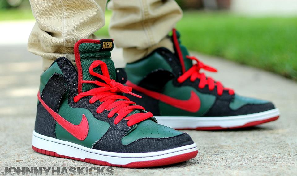 bestuurder Prestige Dankbaar Nike SB Dunk High 'Gucci' (by Johnny Ngo) – Sweetsoles – Sneakers, kicks  and trainers.