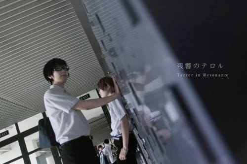 ZANKYOU NO TERROR cosplay Hisami Touji by Hara Natsuga  Konoe Arata by MEO Photo