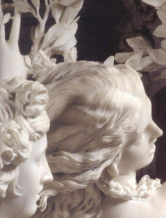 fleurduart: fleurduart: Bellezza Bernini, Apollo e Dafne, particolare  Galleria Borghese,