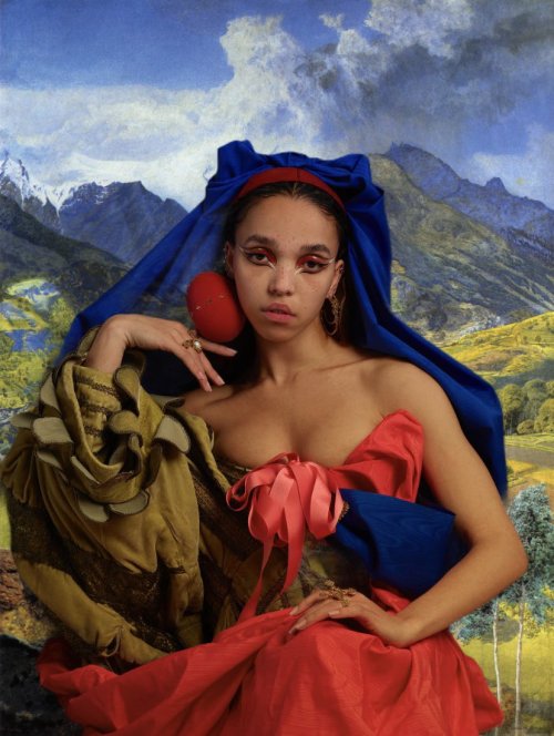 noahlennox:fka twigs as paintings