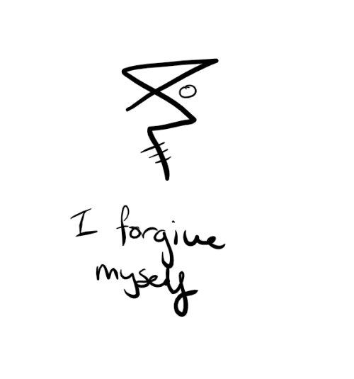 thequeersecularwitch:“I forgive myself”Sigil requested by anonSigil requests are currently closed