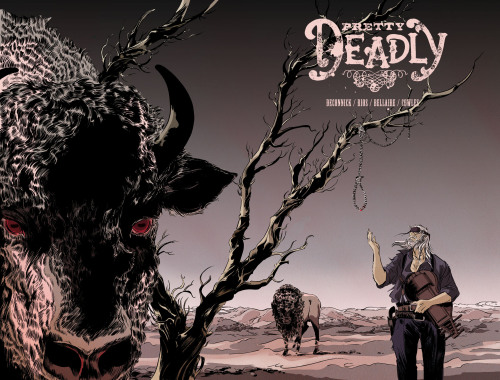 steinerfrommars:prettydeadlycomic:Pretty Deadly covers collection, for the opening arc.Here is somet