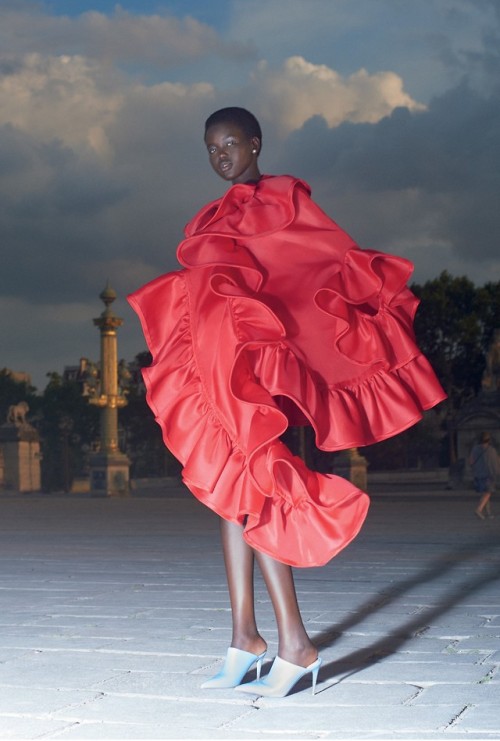 aleworldaddict: Adut Akech by Johnny Dufort for The NY Times Style Magazine September 2018