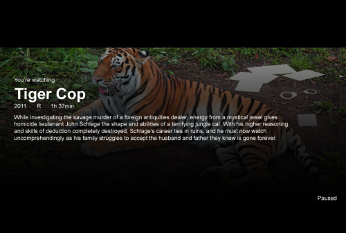 liartownusa:Tiger Cop