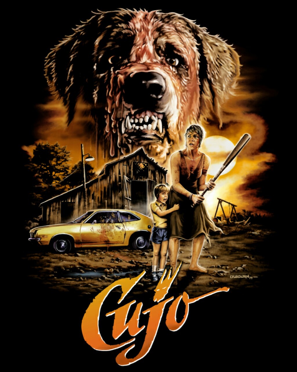 To The CREEPSHOW — hellchildjavo Cujo by Justin Osbourn